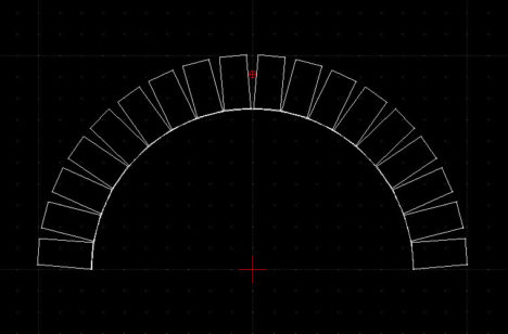 Torbogen mit Libre CAD